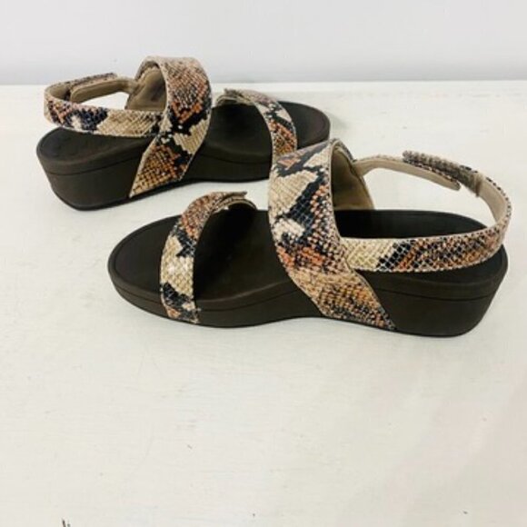 Vionic Pacific Bolinas Snake Print Sandals, Women’s Size 6 - Picture 9 of 12